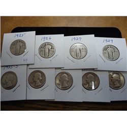 QUARTER BONANZA 1925,26,27 & 29 SLQ'S & 35-S,48-S