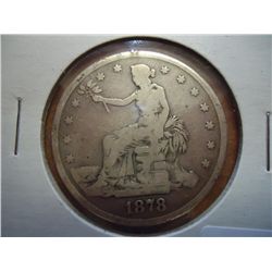 1878-S US TRADE DOLLAR
