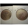 Image 2 : 1894-S & 94-O BARBER HALF DOLLARS POLISHED