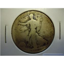 1921-S WALKING LIBERTY HALF DOLLAR SEMI KEY