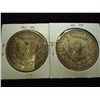 Image 2 : 1882-S & 85 MORGAN SILVER DOLLARS