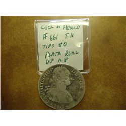 1804 MEXICO 8 REALES SILVER