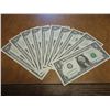 Image 1 : 10 CONSECUTIVE LOW SERIAL # 2003-A $1 FRN'S CU