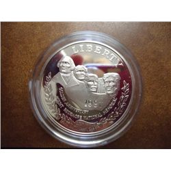 1991-S SILVER MT. RUSHMORE DOLLAR PROOF