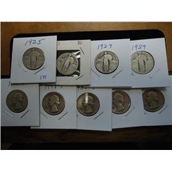9 QUARTER BLOWOUT 1925,26-S,27 & 29 SLQ'S & 44-S,