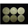 Image 2 : 6 ASSORTED BARBER DIMES