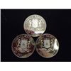 Image 2 : 2004 SOMALI 25 SHILLINGS 3 COIN PAPAL SET PROOF