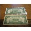 Image 2 : 1953 $5 SILVER CERTIFICATE & 53-B $5 US NOTE