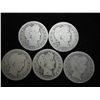 Image 1 : 5 ASSORTED BARBER QUARTERS