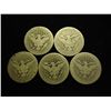 Image 2 : 5 ASSORTED BARBER QUARTERS