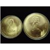 Image 2 : 1976 $5 DOLLAR & 76 $10 CANADA SILVER COINS (PFL)