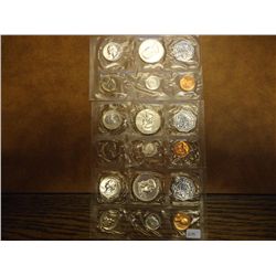 1958,59 & 60 US SILVER PROOF SETS (NO ENVELOPES)