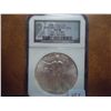 1996 AMERICAN SILVER EAGLE NGC MS68