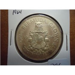1964 BERMUDA CROWN .3636 OZ. ASW