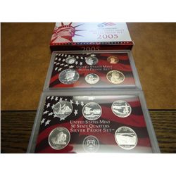 2005 US SILVER PROOF SET (WITH BOX)