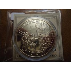 2000 LIBERIA $5 PROOF 1492 DISCOVERY OF AMERICA