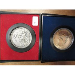 2 US MINT AMERICAS 1ST MEDALS LT. COL. WILLIAM