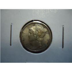 1916-S MERCURY DIME (EXTRA FINE)