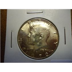 1970-D 40% KENNEDY HALF DOLLAR (UNC)