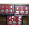 Image 1 : 1980,81 & 82 US PROOF SETS (WITH BOXES)