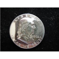 1962 FRANKLIN HALF DOLLAR PROOF