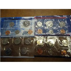 1997 & 99 US MINT SETS (UNC) P/D (WITH ENVELOPES)