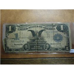 1899 US $1 SILVER CERTIFICATE BLACK EAGLE