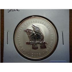 2006 AUSTRALIA KOOKABURRA 1 OZ SILVER (PF LIKE)