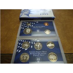 1999 US PROOF SET (WITH BOX)