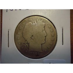 1898-S BARBER HALF DOLLAR