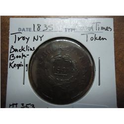 1835 HARD TIMES TOKEN