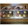 Image 1 : 2007 & 2010 US MINT PRESIDENTIAL DOLLAR PF SETS