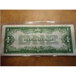1934 US $1 SILVER CERTIFICATE FUNNY BACK