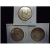 Image 1 : 1952-S,57 & 62 (PF) FRANKLIN HALF DOLLARS