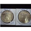 Image 1 : 1922-D & 26-D PEACE SILVER DOLLARS