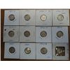 Image 1 : 12 SILVER DIMES 10 MERCURYS 2 ROOSEVELT DIMES