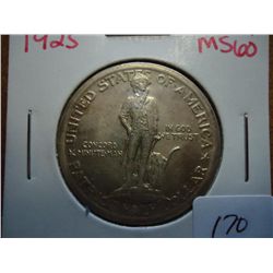 1925 LEXINGTON HALF DOLLAR (UNC)