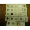 Image 1 : 24 ASSORTED WASHINGTON SILVER QUARTERS