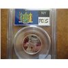 Image 2 : 2001-S SILVER NEW YORK QUARTER PCGS PR69 DCAM