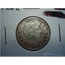 1906-D BARBER QUARTER (EXTRA FINE)
