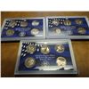 Image 1 : 2000,2002 & 2006 US 50 STATE QUARTERS PROOF SETS