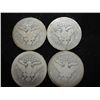 Image 2 : 4 ASSORTED BARBER QUARTERS