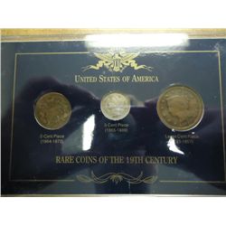 RARE COINS OF THE 19TH CENTURY 1865 TWO CENT PIECE