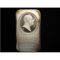 1 TROY OZ .999 FINE SILVER INGOT