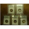Image 1 : ALL 5 2000-S STATE QUARTERS INB DCAM GEM PF