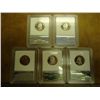 Image 2 : ALL 5 2000-S STATE QUARTERS INB DCAM GEM PF