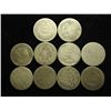 Image 2 : 10 ASSORTED SEATED LIBERTY DIMES
