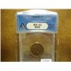 1930-S LINCOLN CENT ANACS MS63 BRN