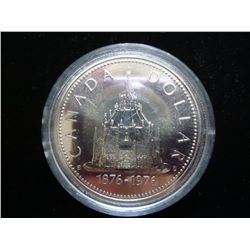 1976 CANADA PARLIMENT (PF LIKE) .3750 OZ. ASW