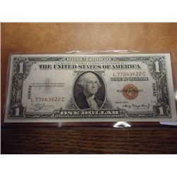 1935-A $1 SILVER CERTIFICATE HAWAIIAN OVERPRINT